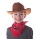 thumbnail image 4 of Sombrero vaquero Aeromax Junior con bandana marrón, 4 of 8