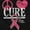 Black, variant on Peace Love Cure Breast Cancer Aware Hoodie Sweatshirt Women Brisco Brands L