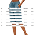 thumbnail image 5 of JJHGVB Women Bermuda Shorts Wide Leg Summer Trendy Lightweight Comfortable Pants Lounge Shorts Flowy Shorts Gauze Shorts Lightweight Summer Shorts Elastic Wais with Pockets Women's Shorts Khaki L, 5 of 9