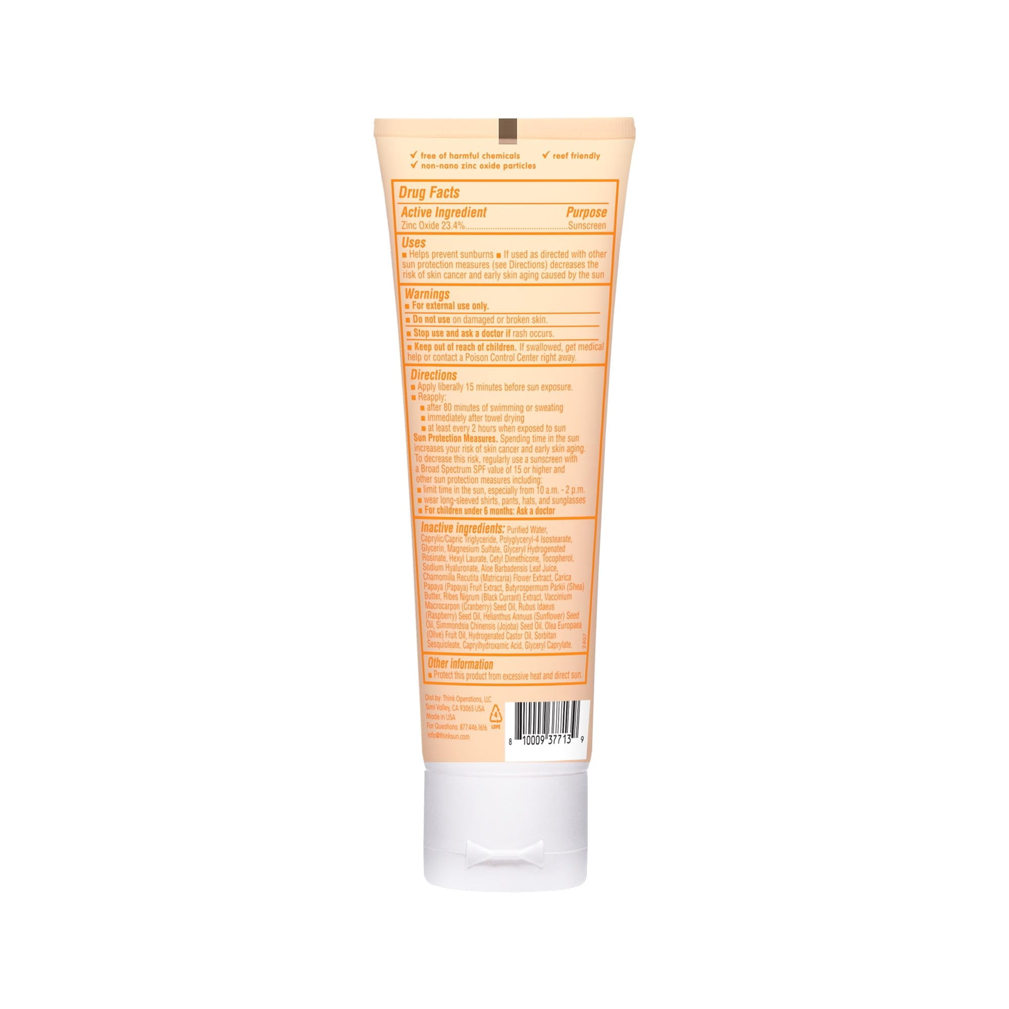 (Pack Of 3) Think Sunscreen Baby SPF50 3 Fl Oz