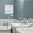 thumbnail image 4 of LOLIPPYY 1 Set Pegboard Wall Organizer Panels Pegboard for Wall with Space Utilization White, 4 of 8