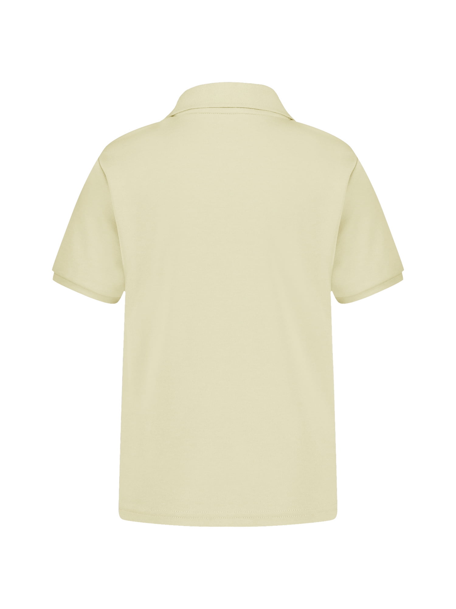 Wonder Nation Girls Polo Shirt with Short Sleeves, Sizes XS-XXL