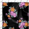 thumbnail image 2 of Soimoi Poly Georgette Fabric Florals Floral Print Sewing Fabric Yard 42 Inch Wide, 2 of 6