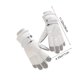 thumbnail image 3 of Guantes de Ciclismo con Pantalla Táctil Hlh251111003 | Guantes de Cinco Dedos Impermeables, Resistentes Al Viento y Cálidos con Forro Polar | Agarre Antideslizante con Correa Ajustable En La Muñeca |, 3 of 6