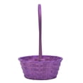 thumbnail image 3 of Way to Celebrate! Small Purple Bamboo Basket, 3 of 8