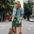 thumbnail image 4 of Lsque Colorful Dinosaurs Pattern Summer Dresses for Women – Sleeveless T-Shirt Swing Sundress, Perfect for the Beach and Casual Days, 4 of 7
