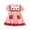 Red, variant on Dresses for Girl , Girls Dresses Size 6,Toddler Girls Strawberry Embroidered Striped Short Sleeve Dress for Casual Play and Occasions