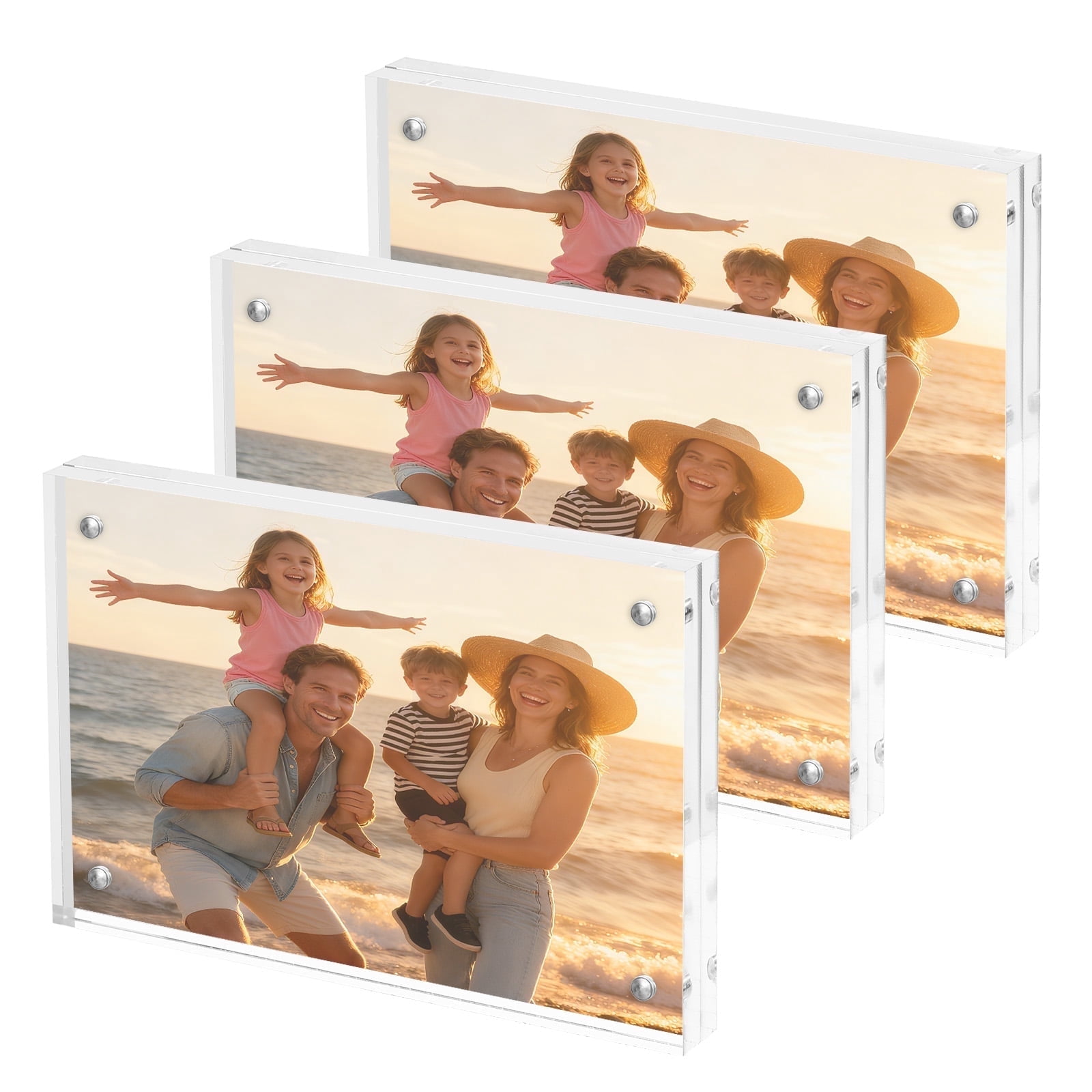 Americanflat 16x22 Poster Frame with 12x18 Mat Black Wooden