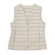 thumbnail image 2 of Ailaofu Mid-length Puffer Vest for Women with Lightweight Packable Sleeveless Down Vest for Spring, Fall & Winter, 2 of 7