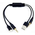 thumbnail image 3 of Riwesomey Adaptador de cable de audio para automóvil para para 5 5S 5C 6 / s 3.5mm Car-Styling Vehículos, repuestos y accesorios Mis, 3 of 5