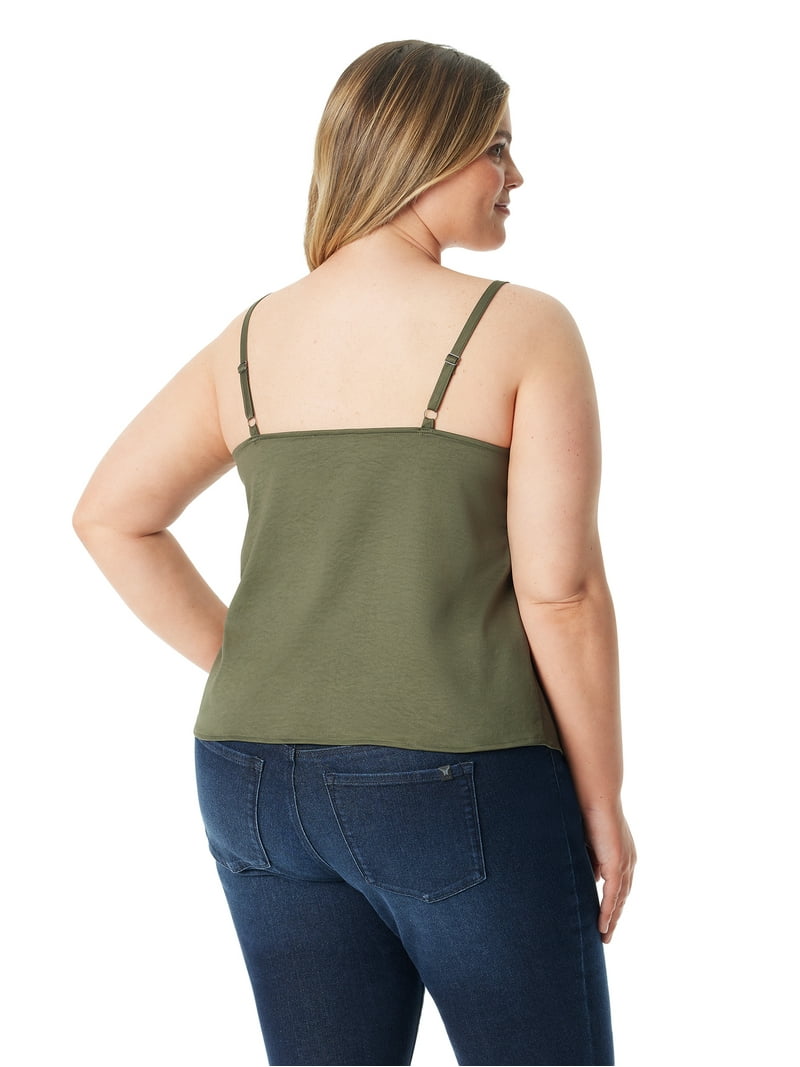 Jessica Simpson Women's and Women's Plus Alex Lace Cami Top