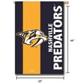 thumbnail image 2 of Nashville Predators 28" x 44" Double-Sided Embellish House Flag, 2 of 2