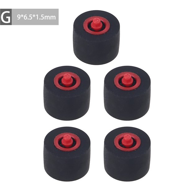 Sardfxul 5 Packs Pressure Cassette Belt Pulley Recorder Belt Pulley for
