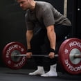 thumbnail image 4 of RDX Ayudas de tracción Entrenamiento de Fuerza, 60 cm de Largo Culturismo Profesional Peso Muerto Levantamiento de Pesas Mango Acolchado de protección de muñeca de 5 mm, Levantamiento de Pesas Fitness, 4 of 5