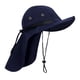 thumbnail image 1 of Sombrero para el solapa para el cuello, sombrero de pesca, senderismo, protección solar ligera, sombrero de , sombrero con visera Azul profundo, 1 of 8