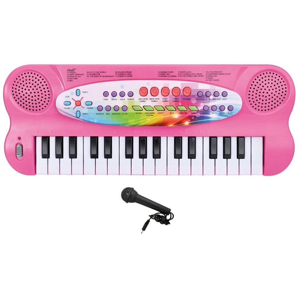 Elegantoss 32key Electronic Organ Keyboard Piano Portable Multi