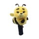 thumbnail image 1 of Funda divertida para palos de golf, suave y resistente, ideal como regalo para golfistas, hombres y mujeres. Abeja de madera de calle, 1 of 9