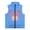 Butterfly Star Print, variant on Colorful Butterfly Pattern Kids Zip Up Vest Warm with Lightweight Polyester Girls Outerwear Vest for Winter Spring
