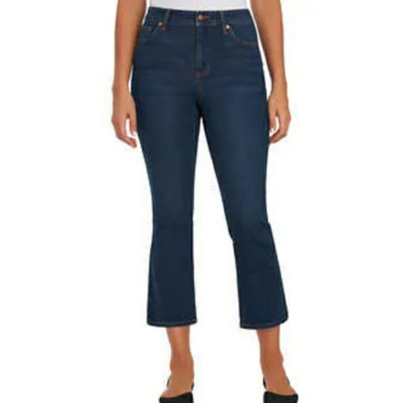Chaps Ladies' Mid Rise Crop Kick Jeans 