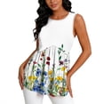 thumbnail image 6 of LYEAA Womens Tank Tops Plus Size Sleeveless Crewneck Loose Tunic Shirts Print Summer Pullover Tees Casual Clothes, 6 of 6