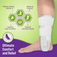 thumbnail image 4 of Estribo para tobillo MARS WELLNESS Premium Air Gel con terapia de frío, 4 of 8