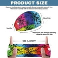 thumbnail image 7 of COEQINE Colorful Palm Leaves Nurse Button Headband Nurse Hats for Women Scrub Sports Headband for Men Nurse Headbands Thin Headband with Buttons Headbands for Nurses, 7 of 7