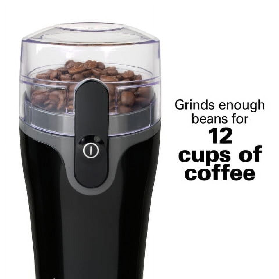 Hamilton Beach Custom Grind Coffee Grinder, 14 cups, Black, 80393F 