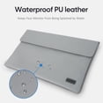 thumbnail image 4 of ARZOPA 14.0" Portable Monitor Sleeve Bag, PU Leather Case, Grey, 4 of 7