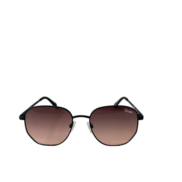 Quay Australia Big Time Sunglasses Black Brown To Orange  display picture 3
