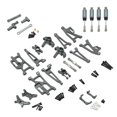 thumbnail image 1 of STARTIST 1/14 RC Cars Metal Spare Parts for 14209 14210 Rear Cup Sturdy DIY Accessory argent, 1 of 9