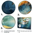 thumbnail image 3 of Designart "Majestic Marlins in Fishing IV" Animals Metal Wall Decor Set, 3 of 5