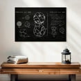 thumbnail image 2 of Elephant Stock Soccer Ball Bw Patent Wall Art - Horizontal Canvas Wall Art - Living Room Wall Decor - Patent Canvas - Black And White Decor - 24" x 16", 2 of 8