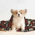 thumbnail image 4 of Naloa Red Rose Skull Dog Blanket, 3 Sizes Cat Blanket for Indoor Cats Large Medium Small Dog Gifts-Large, 4 of 8