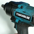 thumbnail image 3 of Toughblue 20V Cordless Electric Impact Wrench with ½ inch Chuck, Compact Design,3098 in-lbs Max Torque,0-3000 RPM/IPM, Includes 6 Drive Impact Sockets,2.0Ah Li-ion Battery,Gloves,and Tool Bag, 3 of 4