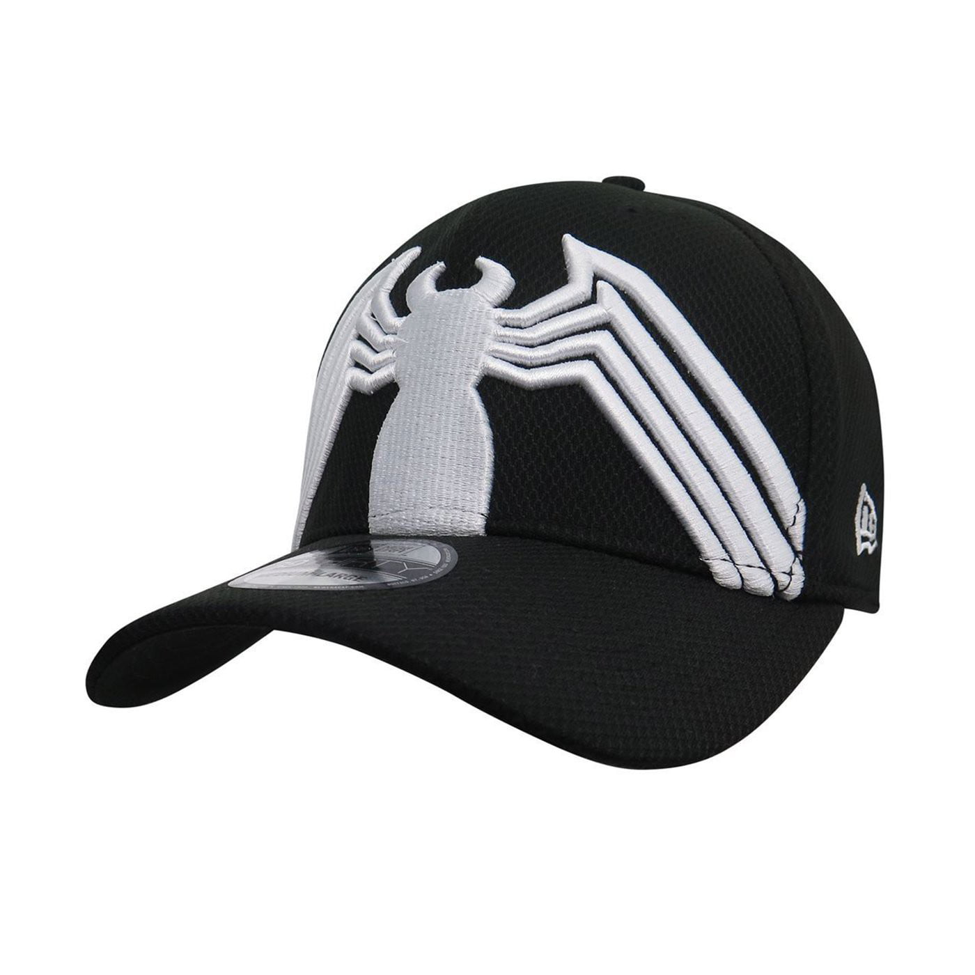 youth flat peak baseball fitted hats mens ladies Spider web snapback caps 