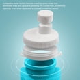 thumbnail image 4 of Botella de agua plegable de 600ml a prueba de fugas reutilizable sin BPA de silicona plegable portátil ligera de viaje para gimnasio camping senderismo viajes ANGGREK  Otros, 4 of 8