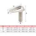 thumbnail image 5 of Marine Intake Strainer Stainless Steel 316 Thru Hull Water Pickup Filter for Boat Yacht Kayak 1 1/4in, 5 of 5