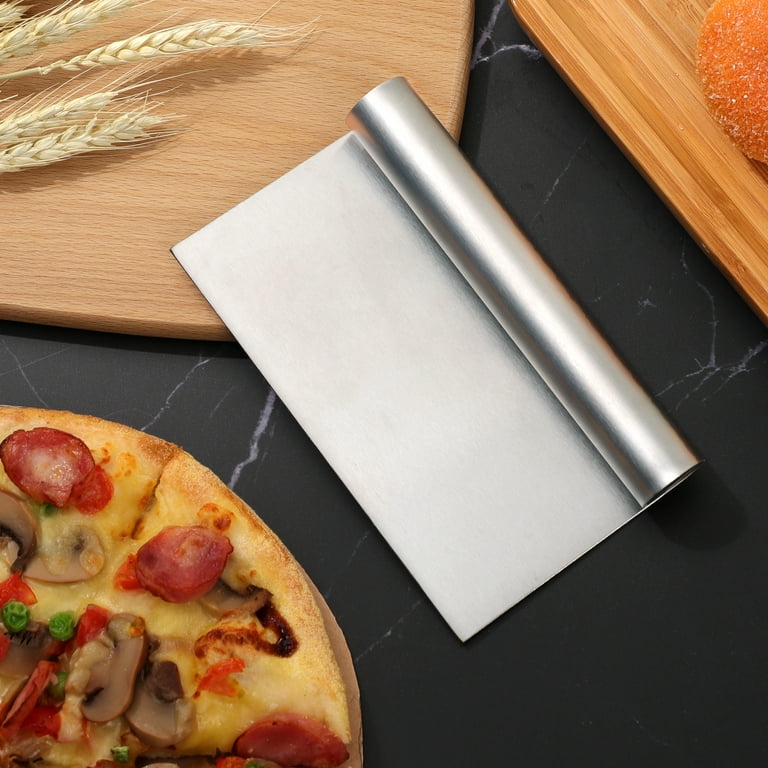 Uxcell Pizza Cutter Stainless Steel Shredder Razor for Cake Dessert 