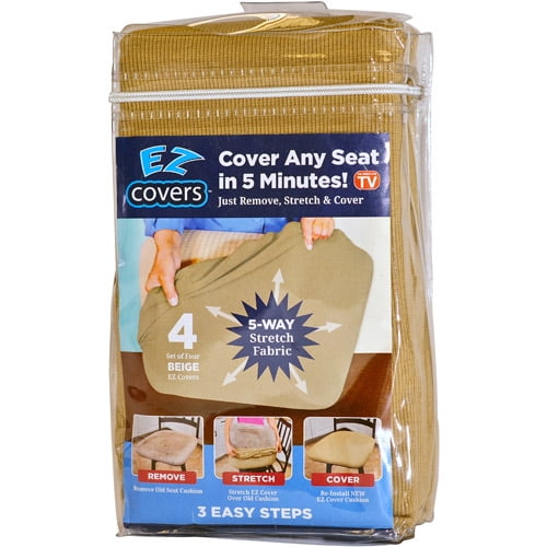 As Seen on TV EZ Seat Cushion Cover, Beige