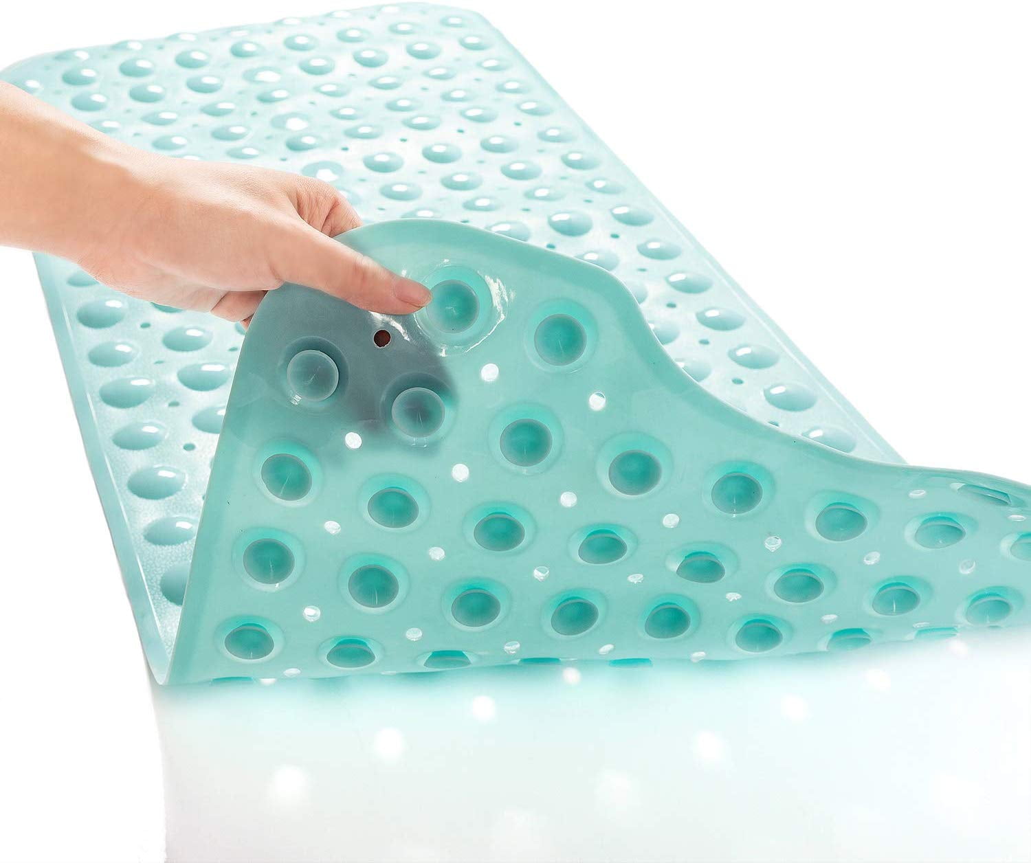 shower mat with drain hole