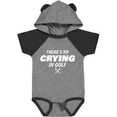 

Inktastic No Crying In Golf Boys or Girls Baby Bodysuit