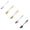 5 colors, variant on 1Pcs Grapefruit Spoon Stainless Steel Fruit Spoon,Stainless Steel Spoon,Serrated Edge Ice Cream Scrape Cut Spoons For Fruit Dessert Cheese Vegetables Kitchen Tool with Non-stick Plating