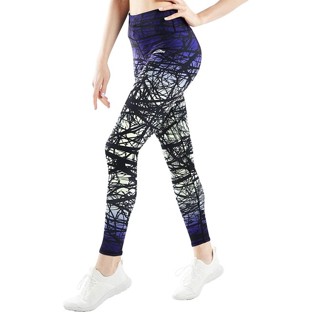 Pantalons de Yoga pour Femmes Compression Collants de Course, Leggings de Course Contrôle du Ventre