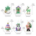 thumbnail image 3 of 6 Resin Crafts In Stock Christmas Holiday Decorations Christmas Tree Arrangement Hanging Decorations, 3 of 7