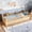 Natural, variant on DRNANLIT Twin Floor Platform Bed w/ Guardrails, Low Profile, No Box Spring, White
