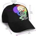 thumbnail image 2 of Dandys World Casquette de Baseball Mode Ajustable Imprimée pour Hommes et Femmes, 2 of 5
