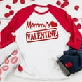 thumbnail image 4 of Otqutp 2025 Kids Baby Valentine's Day Long Sleeve T Shirt Toddler Girls Boys Letter Heart Print Blouse Valentine Oversized Crewneck Tee Tops(Red-4,4-5 Years), 4 of 5