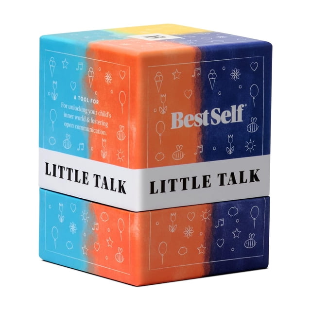Tarjetas de conversación BestSelf Little Talk Deck Kids 150 Prompts