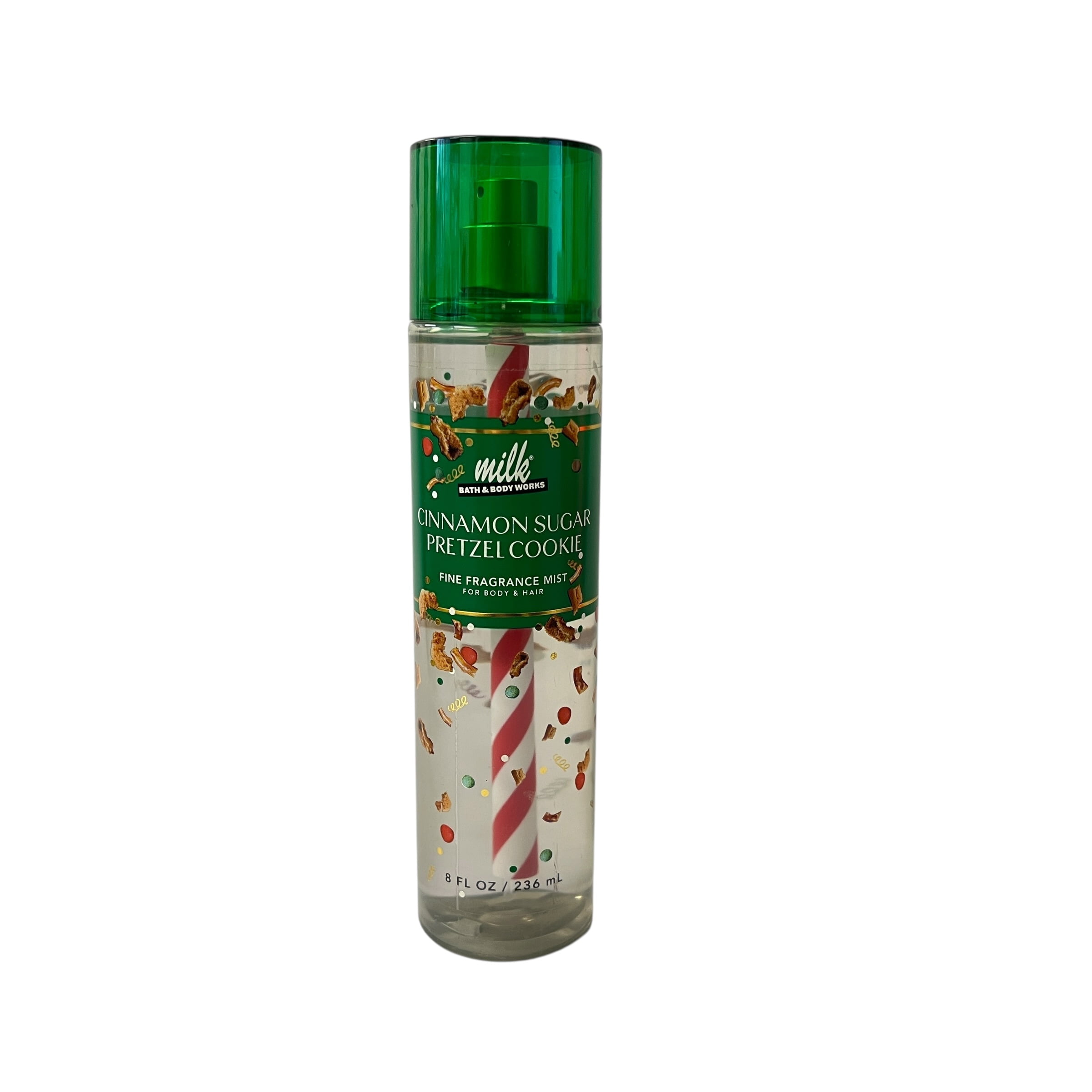 Bath & Body Works Cinnamon Sugar Pretzel Cookie Fragrance Mist 8 fl oz 2 Pack