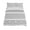 Gray, variant on 4 Piece King Sheet Set Farm Fruits Sheets Set for King Size Bed, Breathable Soft Microfiber Bed Sheets Cooling Watermelon Lemons Peach Blue Grey Striped Fitted Sheet Deep Pocket, Pillowcases